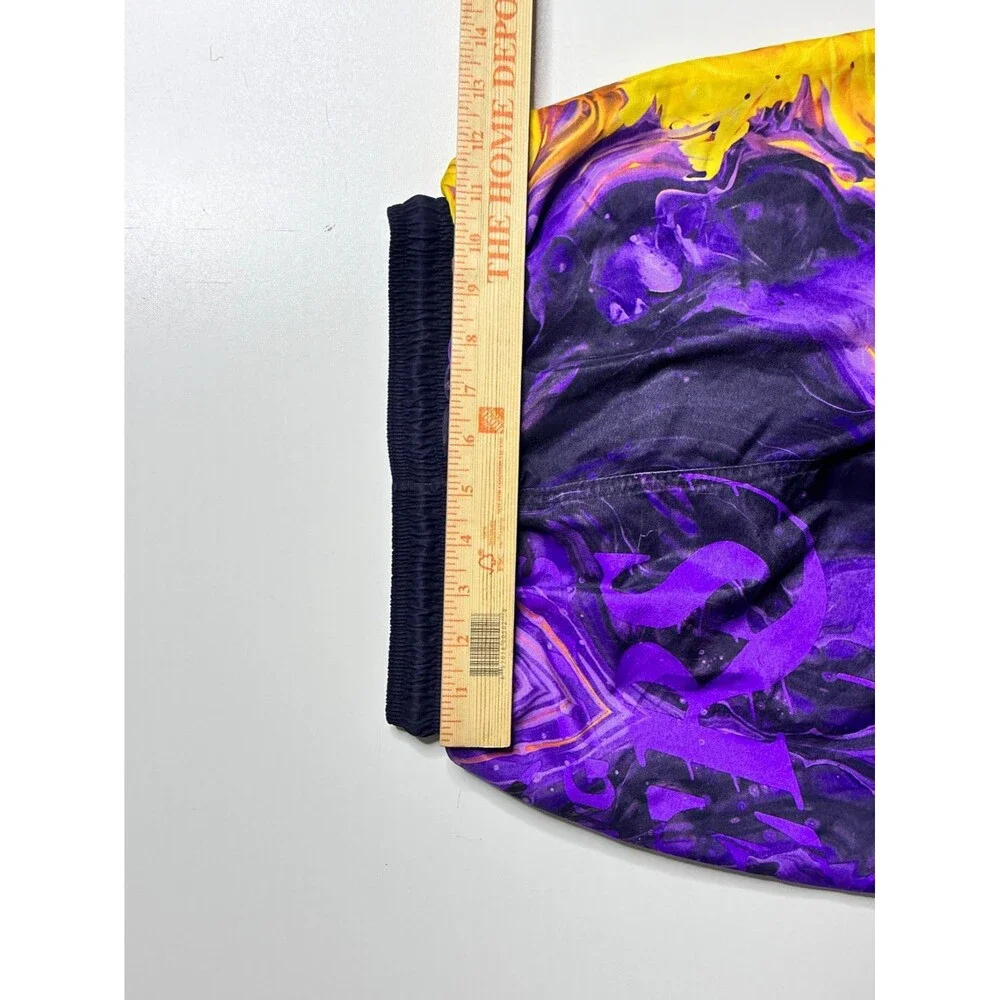 NBA Los Angeles Lakers Boys Shorts Marble Print Purple Yellow 9-10yrs 140cm